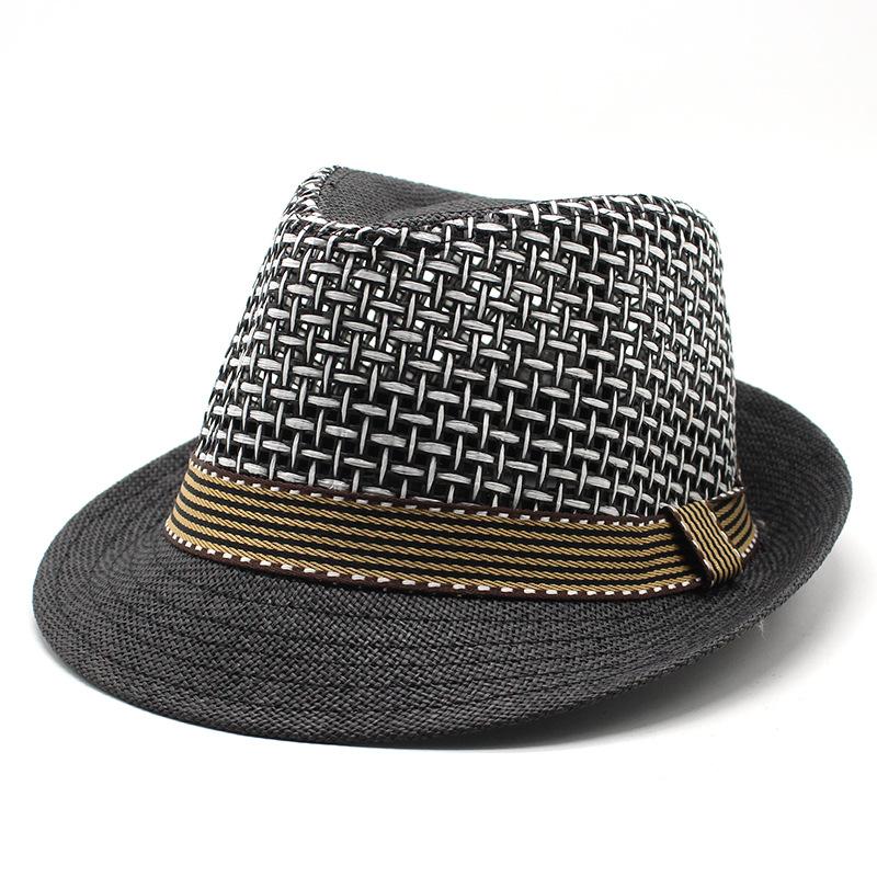 Parent-Child 2021 Spring And Summer Sunscreen Sunshade Beach Hat Children'S Sun Hat Jazz Top Hat Men