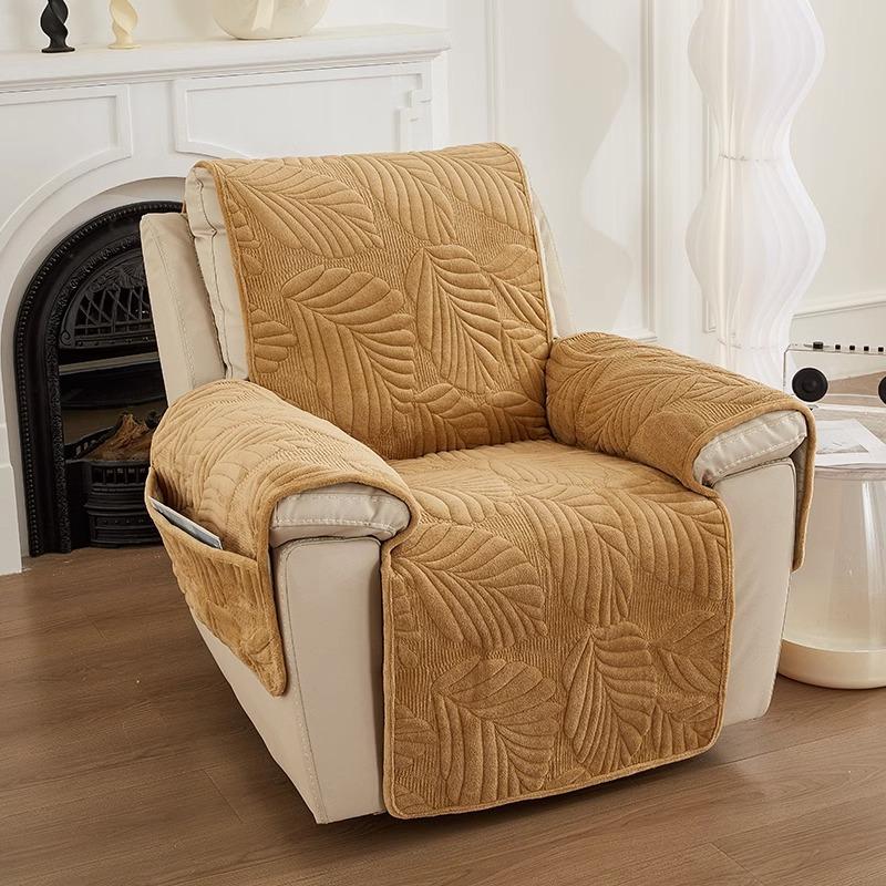 

Плюшевая подушка для дивана Chivas, нескользящая однотонная универсальная универсальная подушка CHEERS, одинарный электрический чехол для дивана первого класса Single place complete set