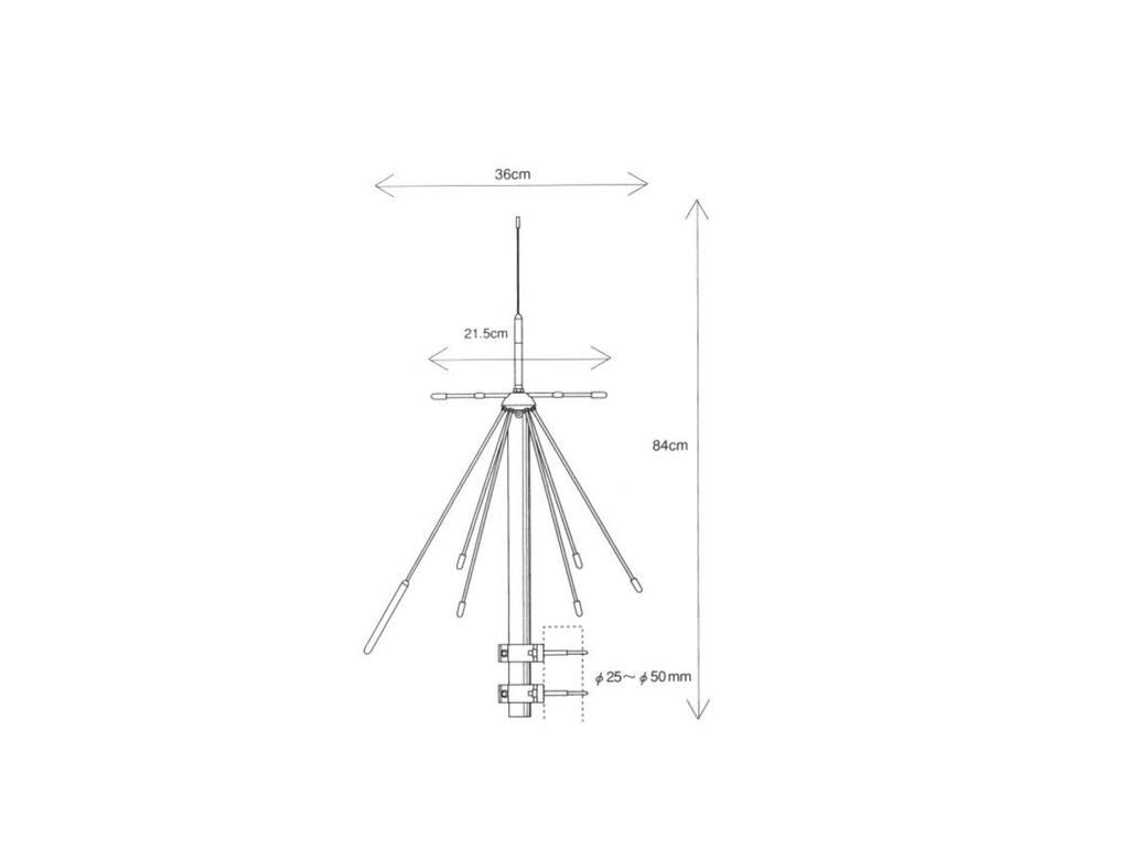 D190 Fixed Super Discon Antenna
