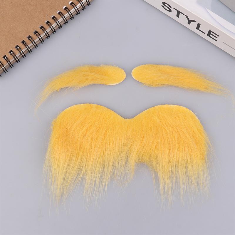 

Набор усов и бровей самоклеящиеся борода усы косплей костюм аксессуары для ребенка взрослого