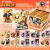 Naruto Shippuden Головні Герої AR Інтерактивний Блискучий Лазерний Металевий Значок, Аніме Колекційний Сліпий Бокс, 75мм
