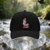 Japanese Anime Girl Cap with Talisman - Unisex Adjustable Baseball Hat Suitable for Travel, Parties, Birthdays, & Themed Events