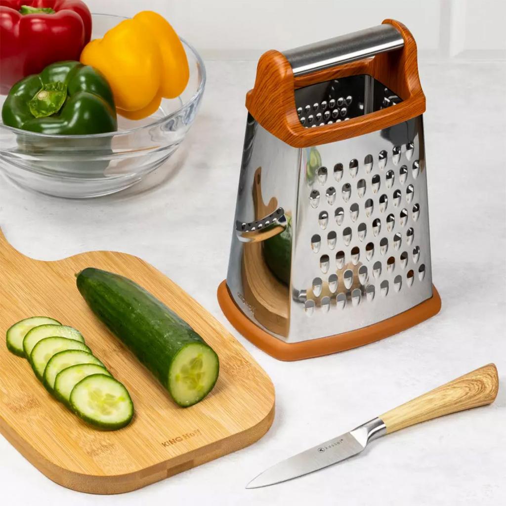KINGHOFF KH-4088 FOUR-SIDED KITCHEN GRATER
