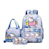 Student Schoolbag Large-Capacity Printing Junior High School College Student Casual Simple Backpack