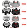 4Pcs 54/60mm Nissan Car Wheel Center Cap Emblem Hub Covers Badge For Nissan Nismo Tiida Teana GTR 350Z 370Z 240SX Juke Versa