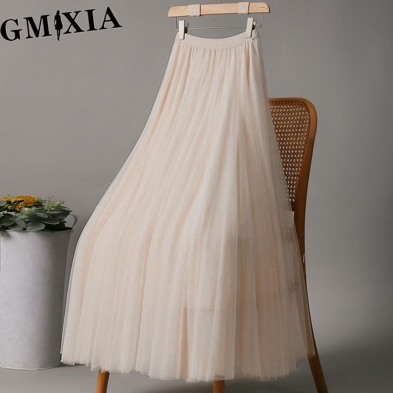 GMXIA 28 barev Dámská módní ležérní letní jarní volnočasová sukně