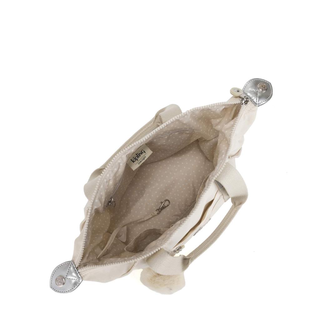 Kipling ART MINI Boston Dazz Official Amazon Product Bag, White,