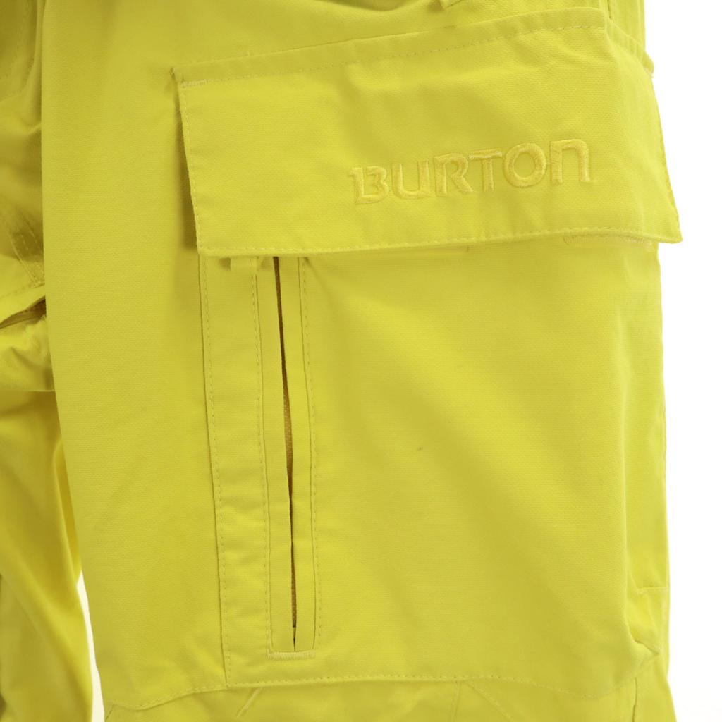 BURTON snow board Pants S yellow DRYRIDE Snowwear Men's Used