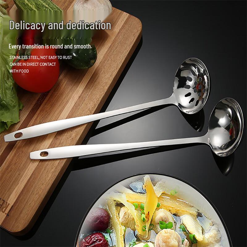 SMVP Stainless Steel Long-Handle Serving Spoon