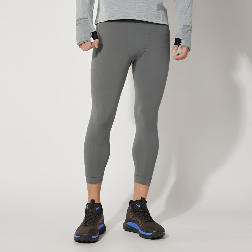 Nike Jóga Infinalon 3/4 Stretch punčochové kalhoty pánské kalhotky Iron-Grey CT1831-068