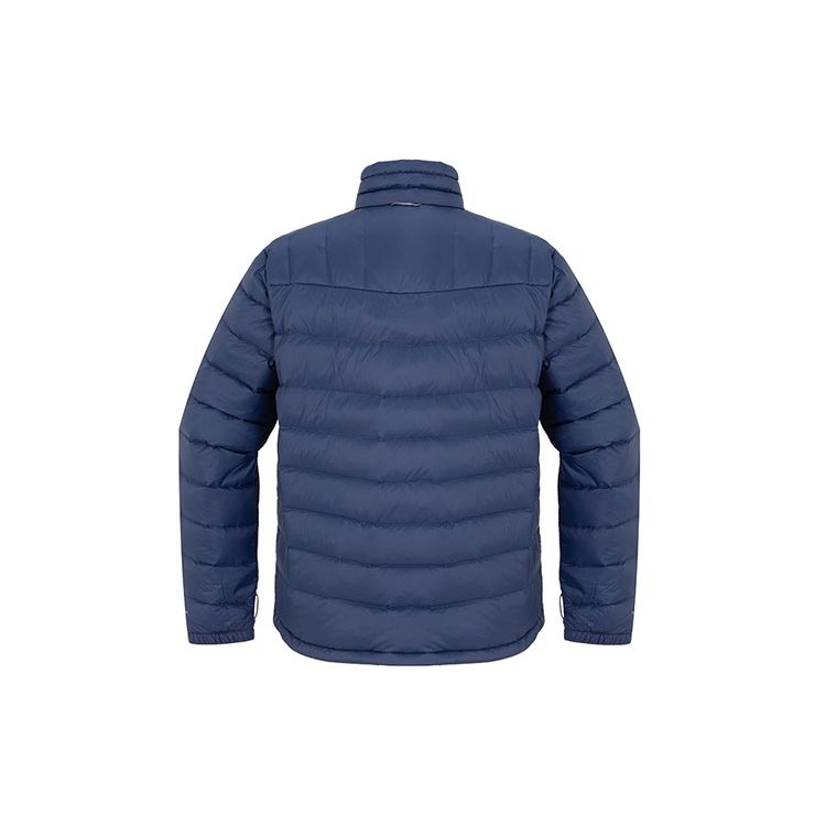 Columbia Solid Color Logo Print Down Inner Lining Zipper Hooded Three-In-One Windproof Warm Waterproof Jacket Men Jackets Blue XE1504-478