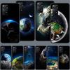 Erde, Sterne, Weltraum Handyhülle Für Redmi Note 13 14 15 Pro Plus 12 13C 12C 15C 9 10 10C 9T 9C 9A TPU Weiche Hülle Klare Handyhüllen