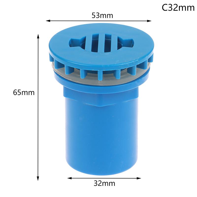 20~50Mm Pvc Pipe Straight Aquarium Butt Fish Tank Outlet Drainage Connector Seafood Pool Drain Fitting Diy Aquarium Tube Joints