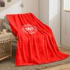 Red Blanket with DBU Emblem Design print blanket soft and cozy perfect for the living room bed sofa or a nap,gift