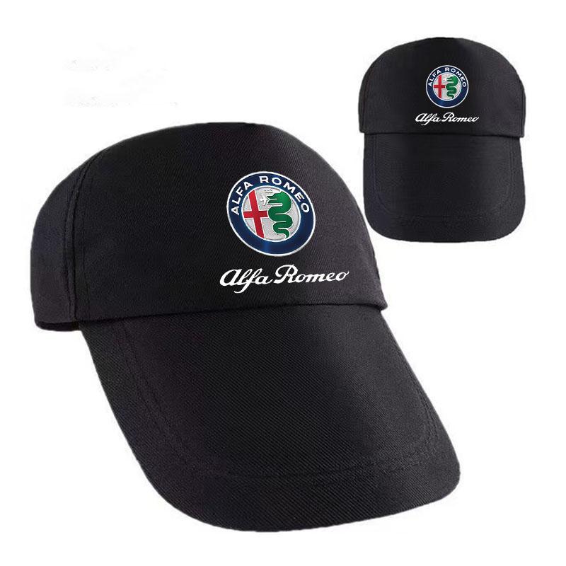 Car logo Dad Hat Vintage cotton baseball cap Unisex Sports Cap For Alfa Romeo giulia stelvio giulietta 159 147 156 Accessories
