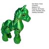 3D Printed Horse Figurine Movable Joints Pony Figure Articulated Animal Model Fidget Toy Home Office Desktop Decoration Ornament
