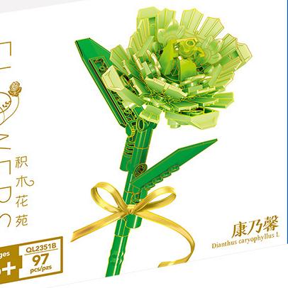 Modello Fiore Bouquet Eterno Blocchi da Costruzione Pianta Decorativa Creativa per Scrivania Casa Assemblare Mattoncini Giocattolo Educativo Regali per Bambine Bambini