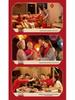 2026 Autumn/Winter Fine Wool Horse Embroidery Cardigan for Middle-aged & Elderly