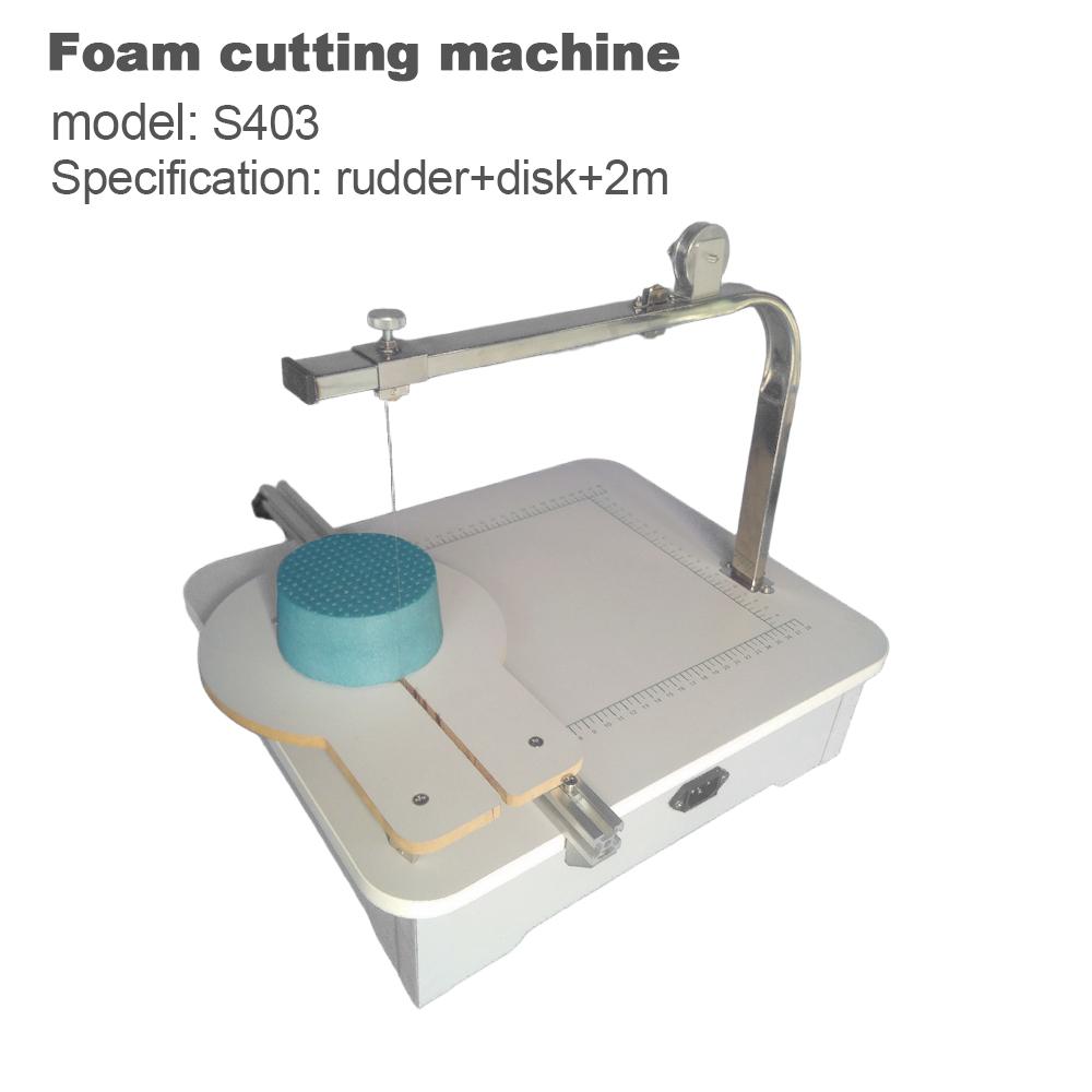 S403 Foam Cutting Machine Electric Hot Melt Machine Desktop Electric Durable Hot Cutting Machine for EPE Sponge Pearl Cotton KT
