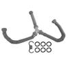 Comprehensive Drainage Kit Adjustable P Trap Drainage Maintenance Convenient Maintenance Design Extendable From 20 To 80 Cm