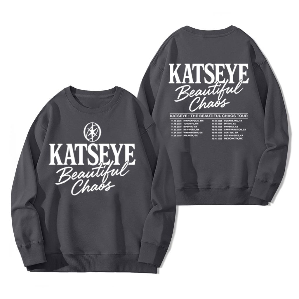 Women's Fashionable And Casual Long Sleeve Printed Pullover Sweatshirt