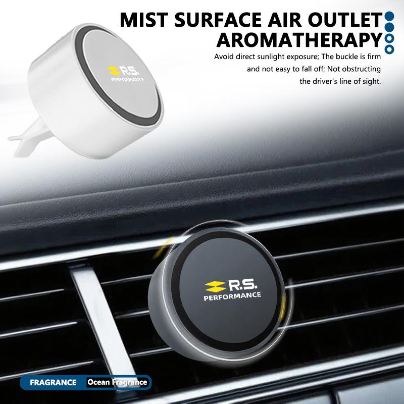 Car Air Vent Freshener Air Outlet Aromatherapy Accessories X For Renault Clio Kadjar Espace Symbol Dacia RS Megan Scenic Logan