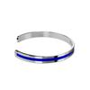 PAULVICE C-Line Cuff Blue - Silver PVJ004BU