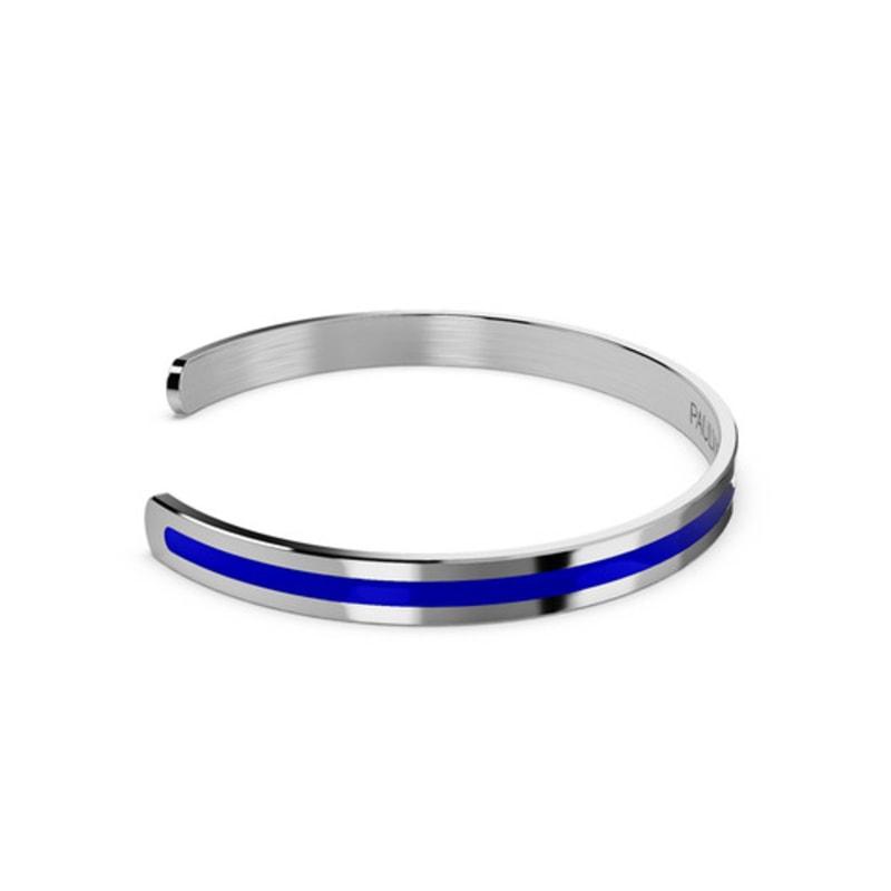 PAULVICE C-Line Cuff Blue - Silver PVJ004BU
