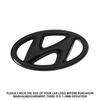 Car Steering Wheel Badge Logo Auto Badge Styling Decal Accessories For HYUNDAI i20 i30 Tucson i10 ix35 i40 Veloster Genesis Kona lh3