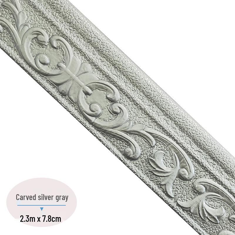 Waterproof 3D Self-Adhesive Skirting & Door Frame Edging Stickers