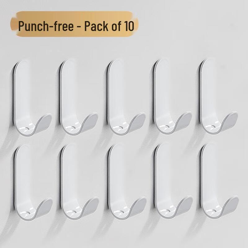 JINGRUIXIANG Punch-Free Adhesive Hooks