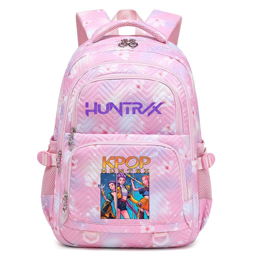 Witch Hunter Squad: Large Capacity Backpack for Primary and Secondary School Students, Korean Version, Trendy, Lightweight and Fashionable Backpack