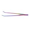 Stainless Steel Aquarium Tweezers Long Tweezers Curved Design Fish Tank Tweezers Rainbow 27cm Length Aquascaping Tools