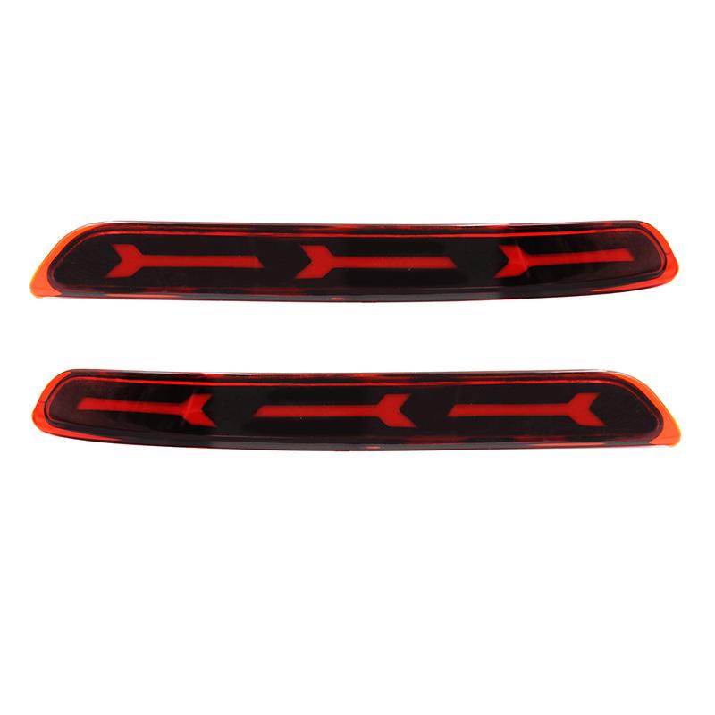For TOYOTA INNOVA CRYSTA 2016-2022 Rear Bumper Light Left Right Tail Brake Stop Lamp DRL Reflector Lights Assembly