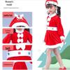Christmas Performance Costume for Adults and Children – European and American Santa Claus Suit