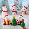 iikuru 13-Piece Christmas Ornament Set, Miniature Objects, Santa Claus Ornaments