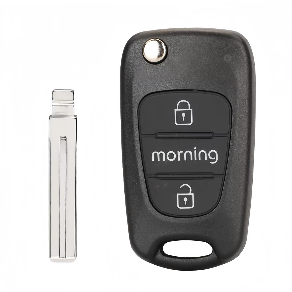 For Hyundai I20 I30 Ix35 I35 Accent For Kia K2 K5 Rio 3 Picanto Ceed Cerato Sportage 3 Buttons Flip Remote Car Key Shell Case