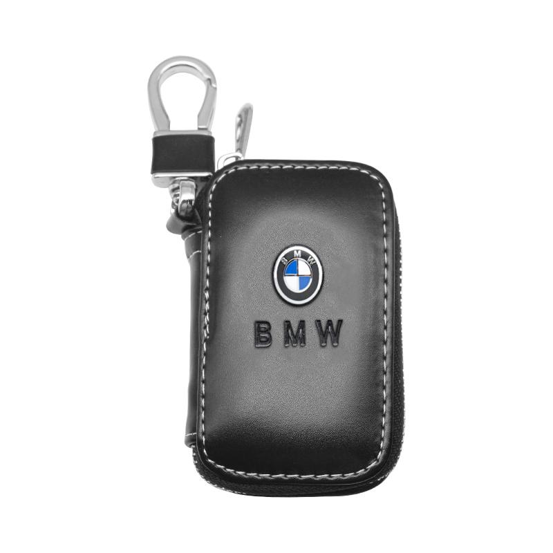 Car 3D Styling Metal Emblem Keychain Leather Woven Badge Key Ring Accessory For BMW M E46 X1 X2 X3 X4 X5 X6 F48 G01 E84 E83 F30 pzcr42