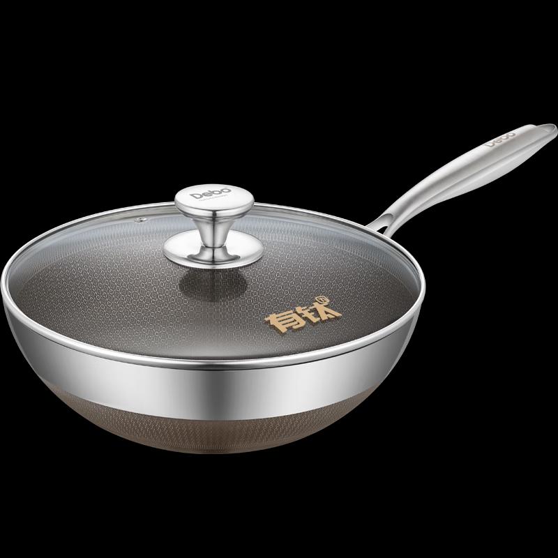 

Debo DEP-DS432 Titanium Non-Stick Wok