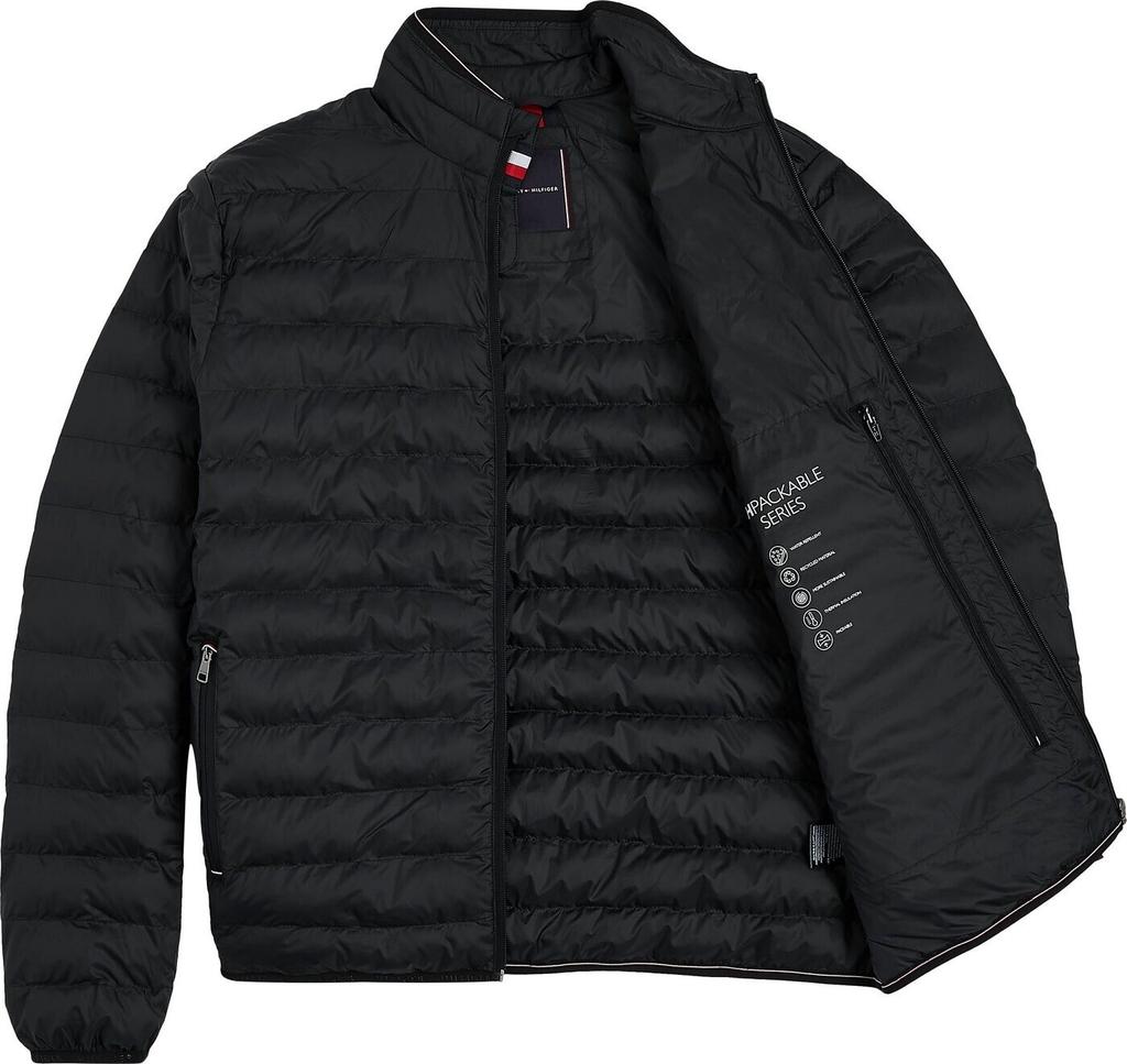 Tommy Hilfiger Winter Quilted Jacket (MW0MW18763) TH Insulated Jacket with Soft Lining (MW0MW18763) Black