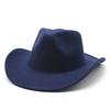JYL TS DIY Classic  Cowboy Hat Western Riding Cap  Felt