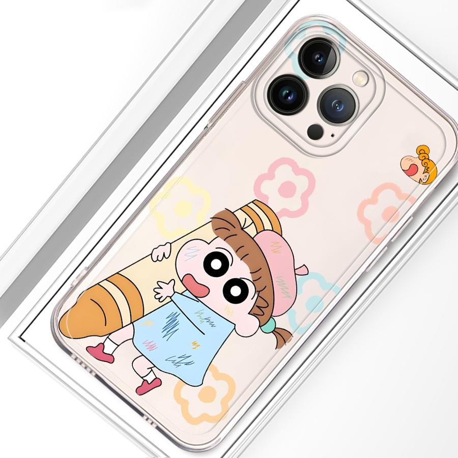 Himawari Shin Soft Phone Cover Case for iPhone 17 Pro Max 11 12 Mini XR 15 7 8 16 XS Max Air 14 Plus 13 Pro