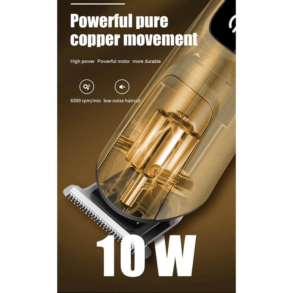 5 IN 1 Men s Hair Clipper Set Electric Body Hair Trimmer Beard Shaver Nose Trimmer Haircut Kit Engraving Cutter Guide