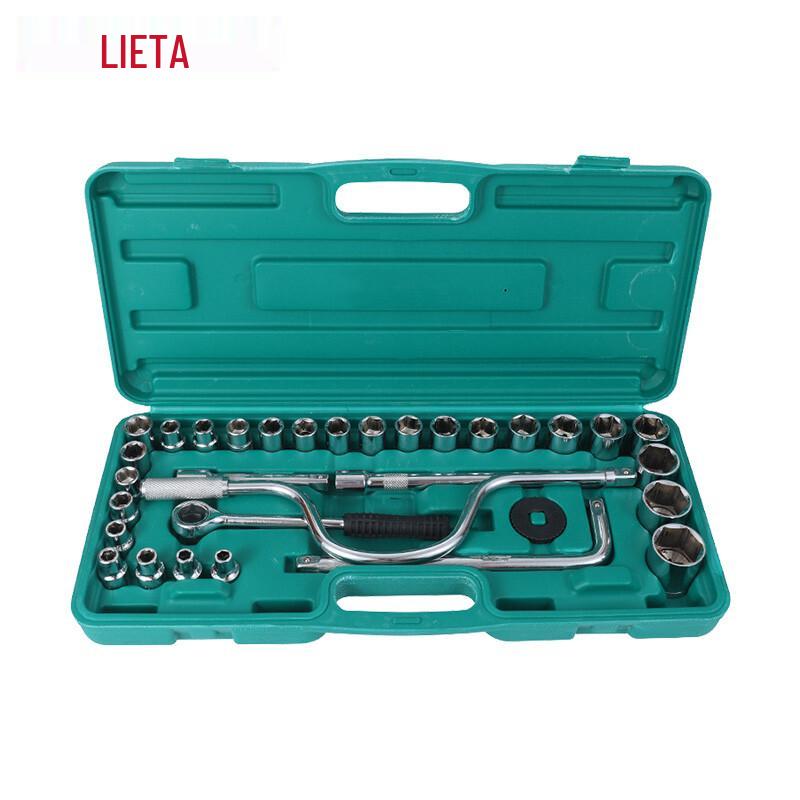 LETA 32-Piece Ratchet Socket  Wrench Tool Set 32 Pieces (8-32mm Range)