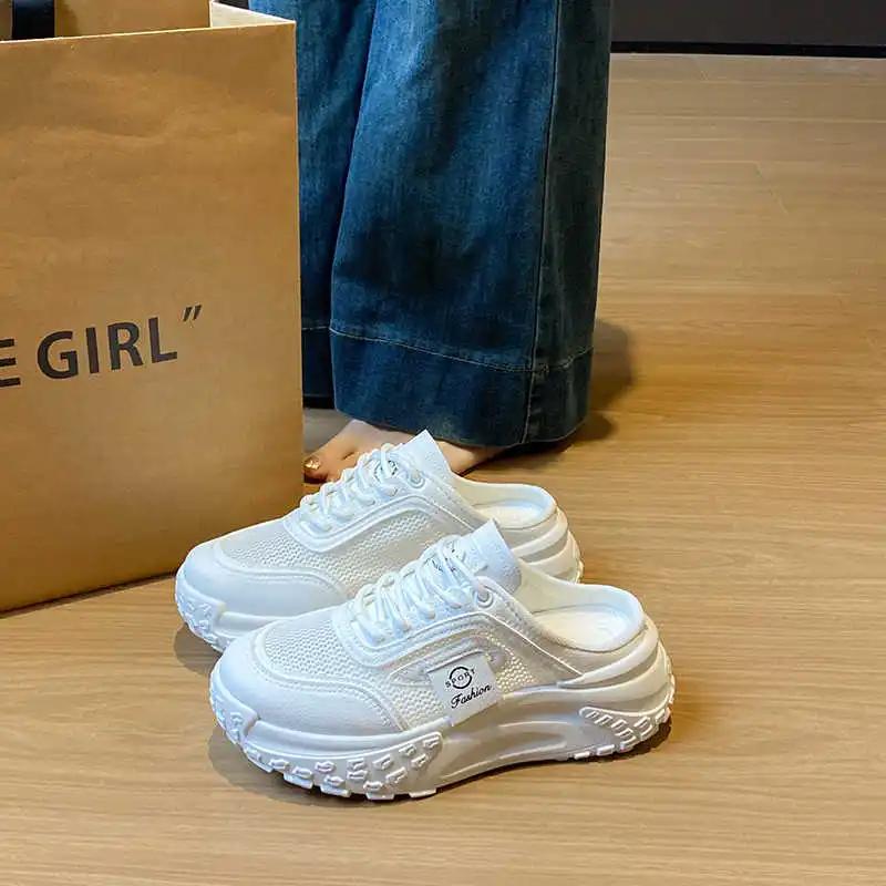 Height Increasing Sumer Purple Women's Tennis Walking Women's Spring Autumn Shoes Casual Sneakers Women Sport Sporty Pie