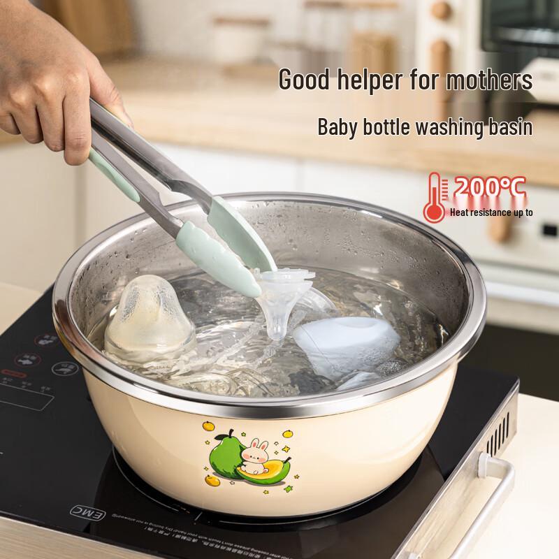 Newair Food-Grade 304 Stainless Steel Multi-Purpose Baby Basin