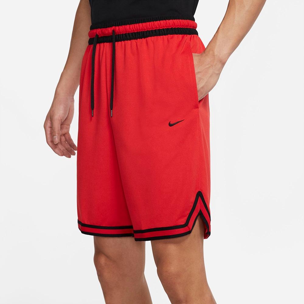 Nike Striped Drawstring Sports Shorts Men Bottoms Red DH7161-657