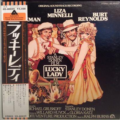 LP Record OST RALPH BURNS LIZA MINNELLI  Lucky Lady IES80459PROMO ARISTA 1976 Japan Soundtracks  Musicals Used