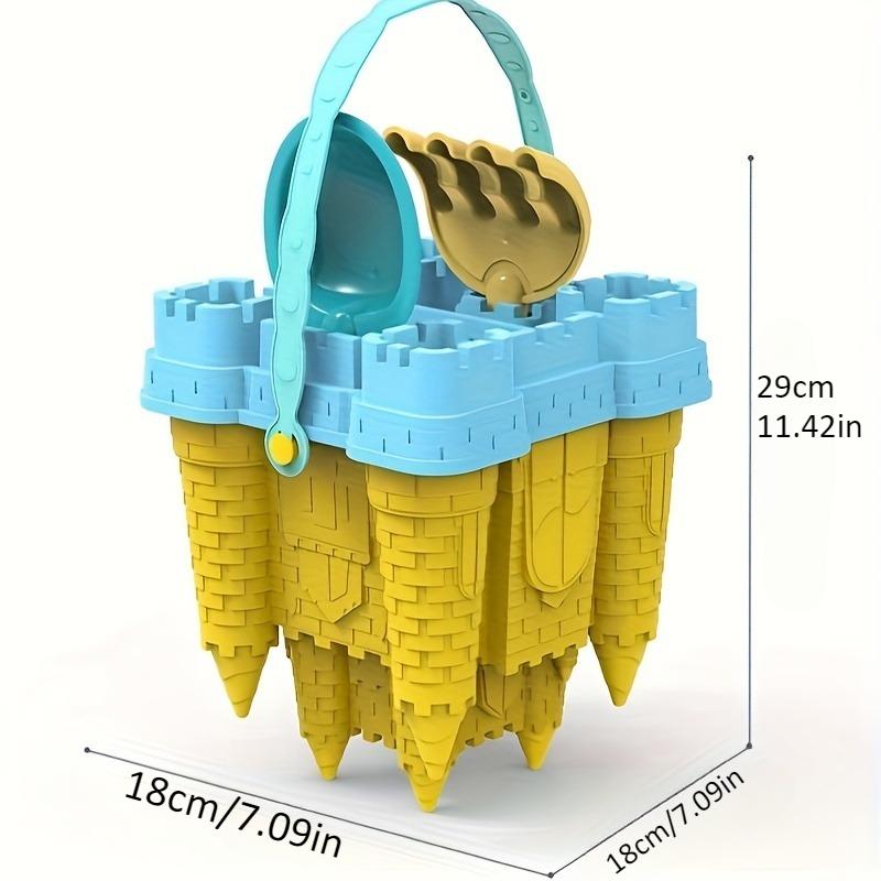 Dětský hrad Plážová hračka Velká Venkovní Přímořská Mateřská škola Pískoviště Forma Dětská Hra s vodou Pískové nářadí Mořské a Plážové doplňky