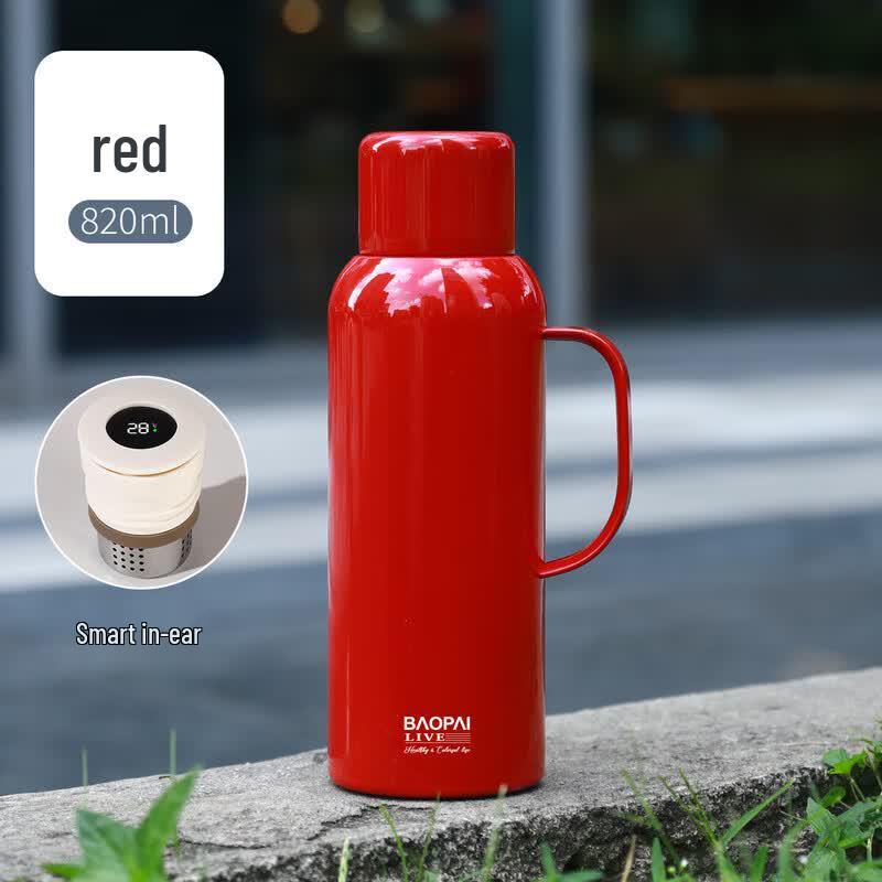 Bao Brand Smart Temperature Display Portable Vacuum Flask